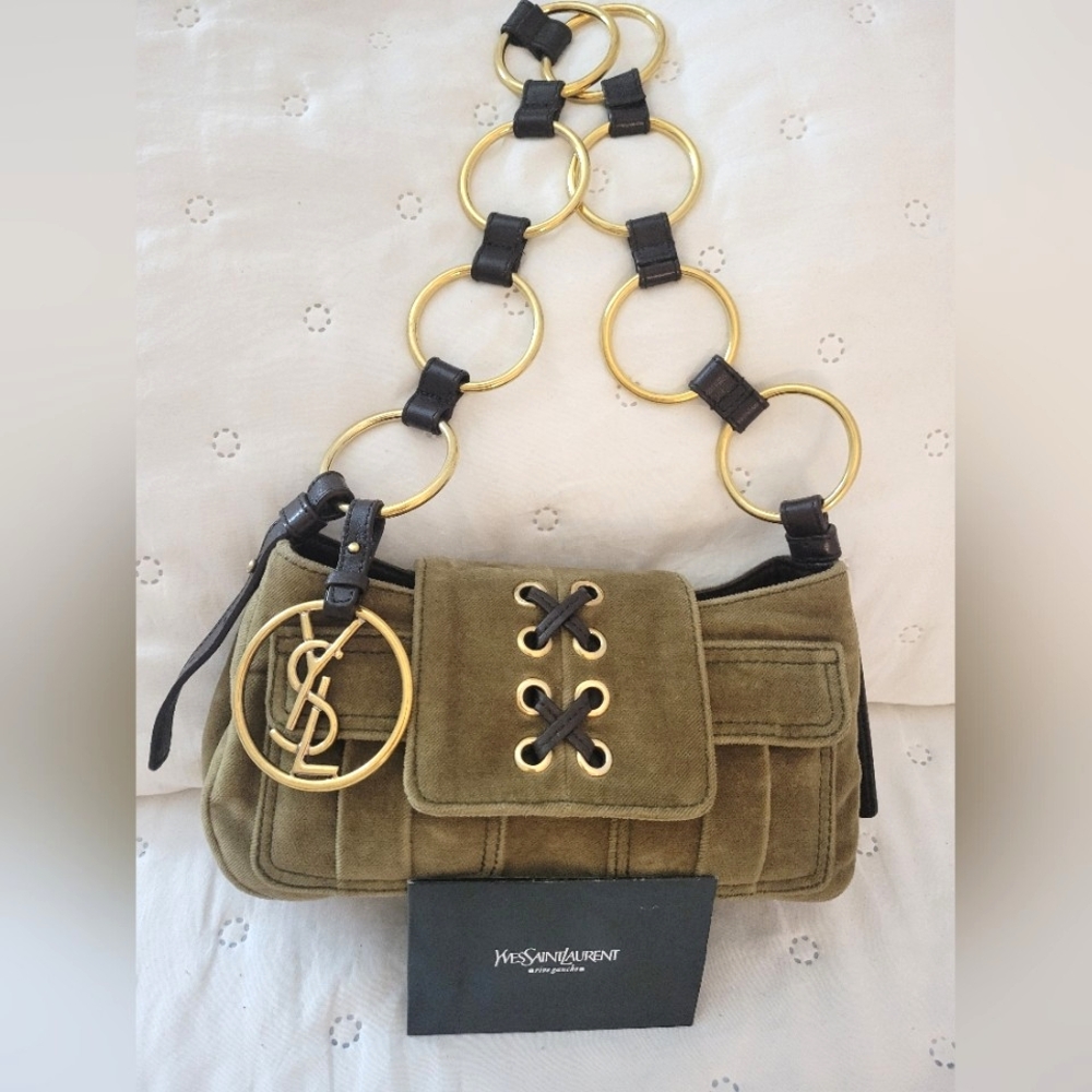 Yves Saint Laurent corset mini hobo